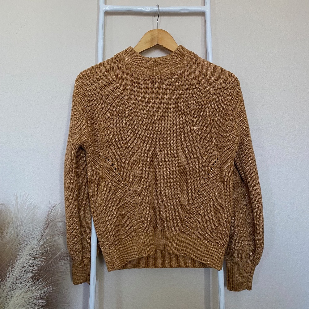 H&M Gold Yellow Sweater S